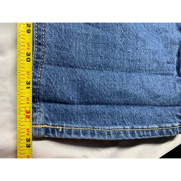 NWT Old Navy WOW Boyfriend Blue Jeans Womens 12L 36x33 Mid Rise Straight Leg - Picture 8 of 12